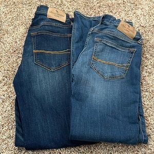 Abercrombie boys size 11/12 straight slim jeans